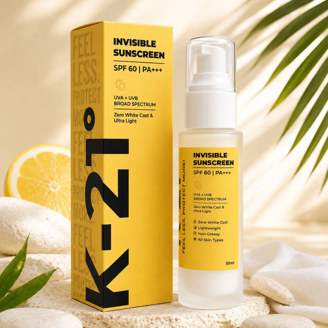 Invisible Sunscreen SPF 60 PA +++